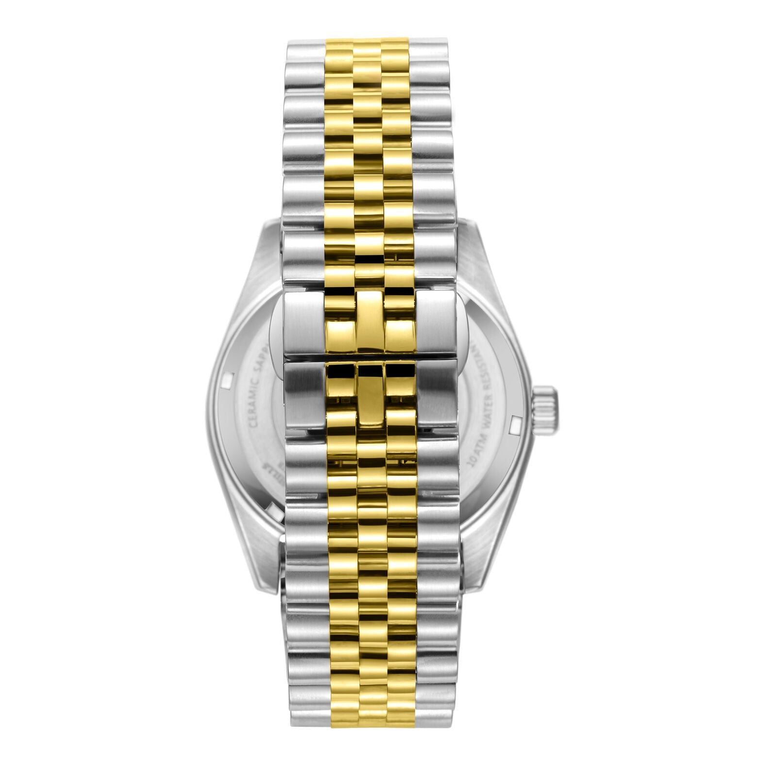 Beverly Hills Polo Club Green Dial Two-Tone Date Watch - BP3018X.271 Kiwi Watches