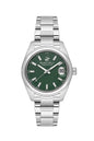 Beverly Hills Polo Club Green Dial Silver 32mm Date Watch – BP3597X.370 Kiwi Watches