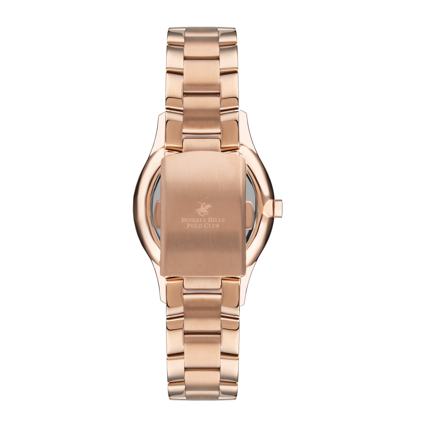 Beverly Hills Polo Club Rose Gold Silver Sunray Dial Watch – BP3286X.430 Kiwi Watches