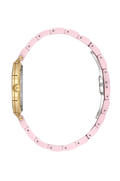 Beverly Hills Polo Club Ceramic All Pink Diamond Watch – BP3586X.180 Kiwi Watches