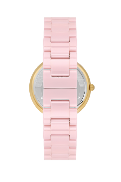 Beverly Hills Polo Club Ceramic All Pink Diamond Watch – BP3586X.180 Kiwi Watches