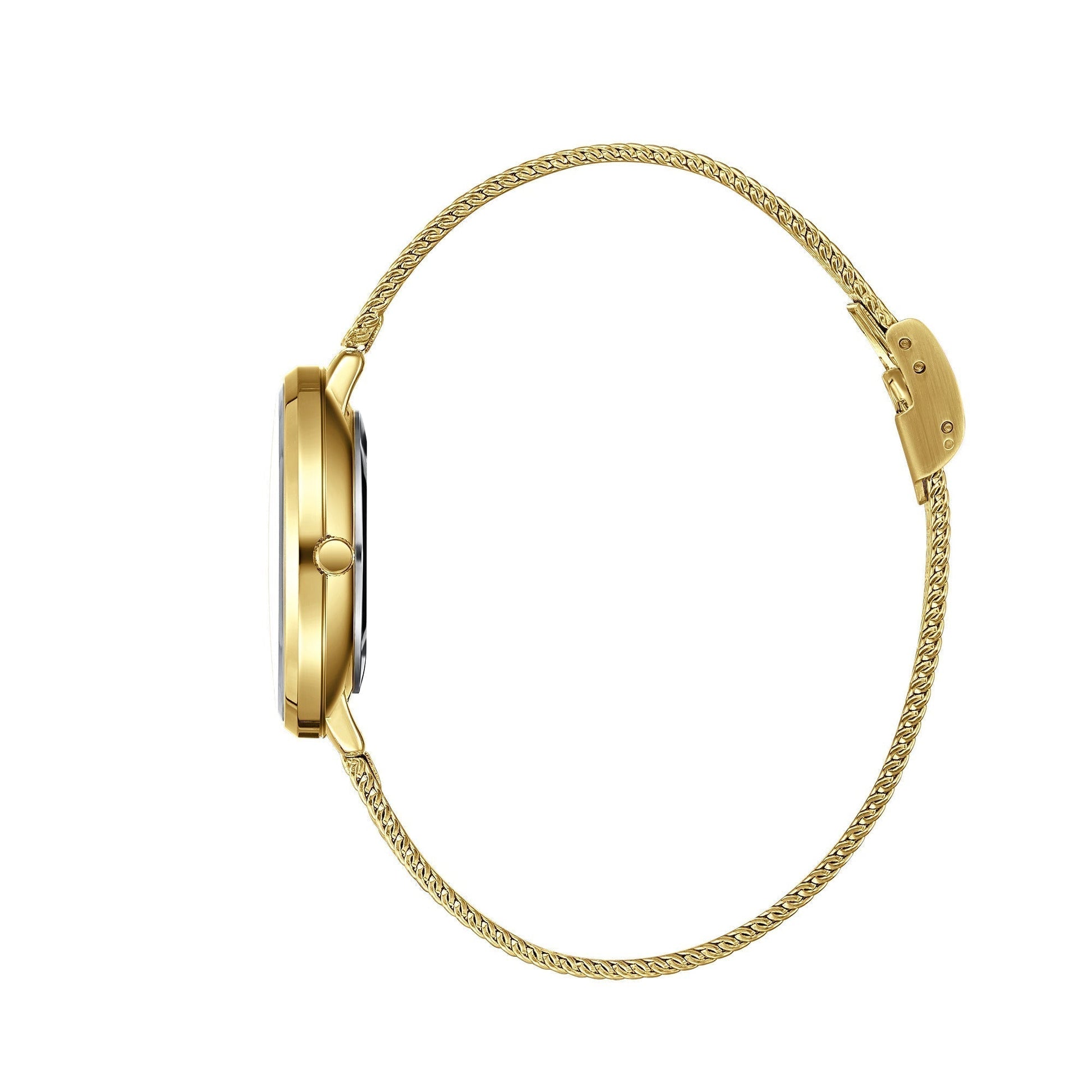 Beverly Hills Polo Club Gold Mesh Diamond Watch – BP3312X.130 Kiwi Watches