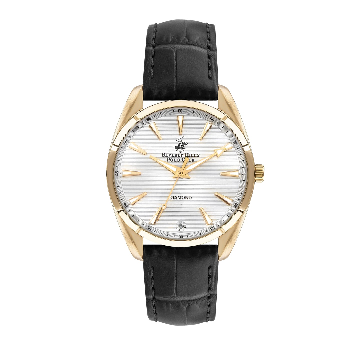 Beverly Hills Polo Club Leather Genuine Diamond Watch – BP3339X.130 Kiwi Watches