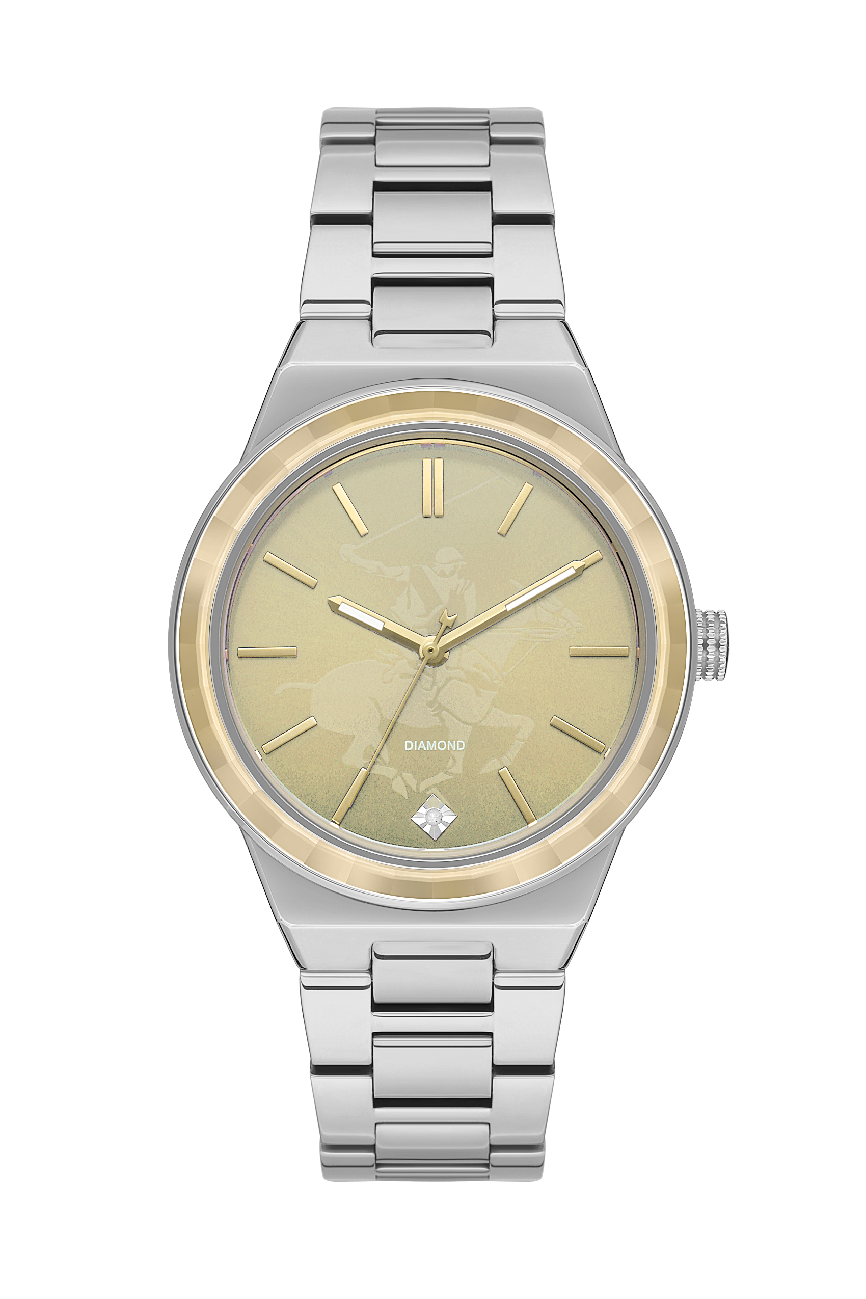 Beverly Hills Polo Club All Silver Diamond Watch – BP3584X.110 Kiwi Watches