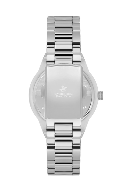 Beverly Hills Polo Club All Silver Diamond Watch – BP3584X.110 Kiwi Watches