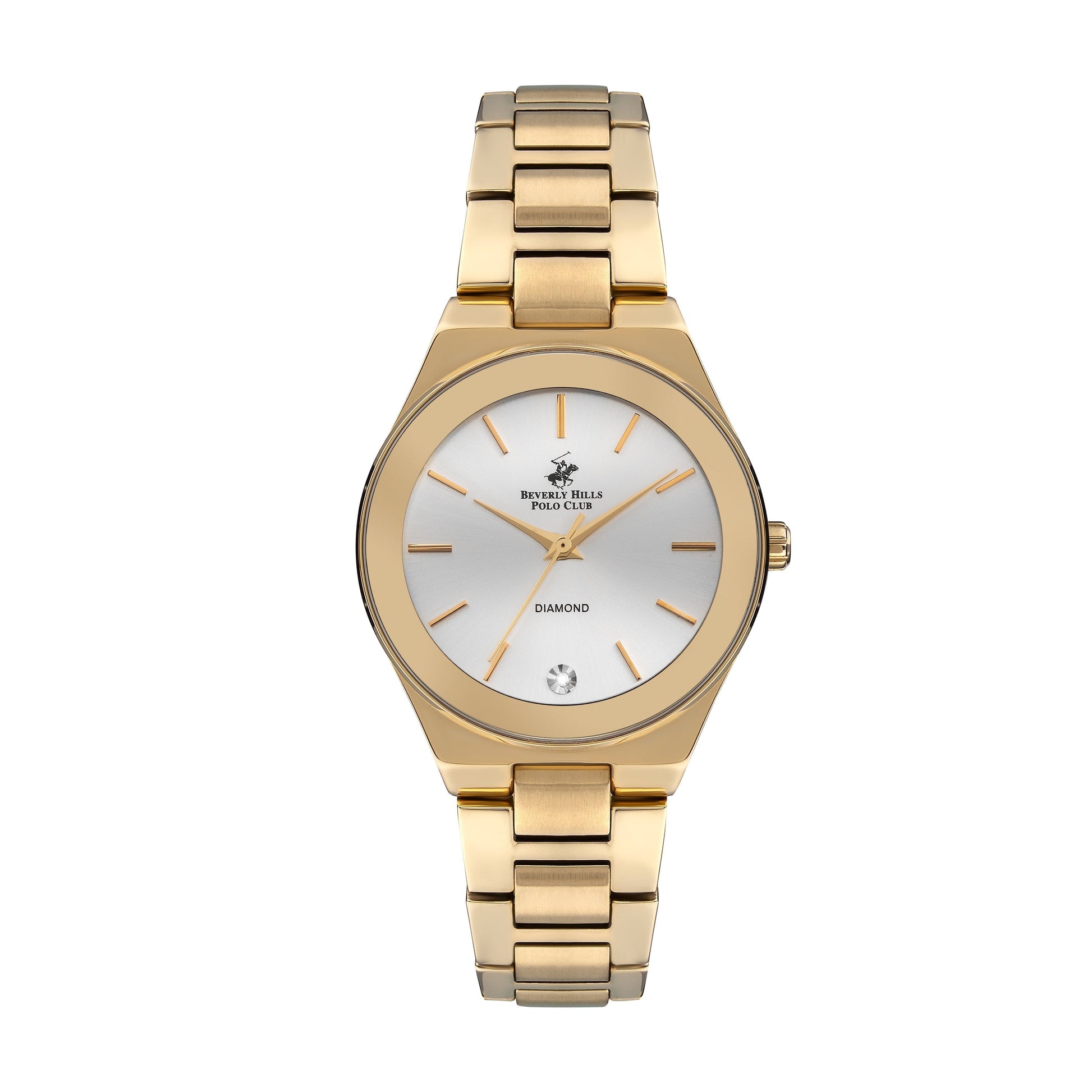 Beverly Hills Polo Club All Gold Diamond Watch - BP3229X.130 Kiwi Watches