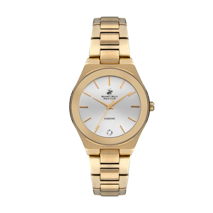 Beverly Hills Polo Club All Gold Diamond Watch - BP3229X.130 Kiwi Watches