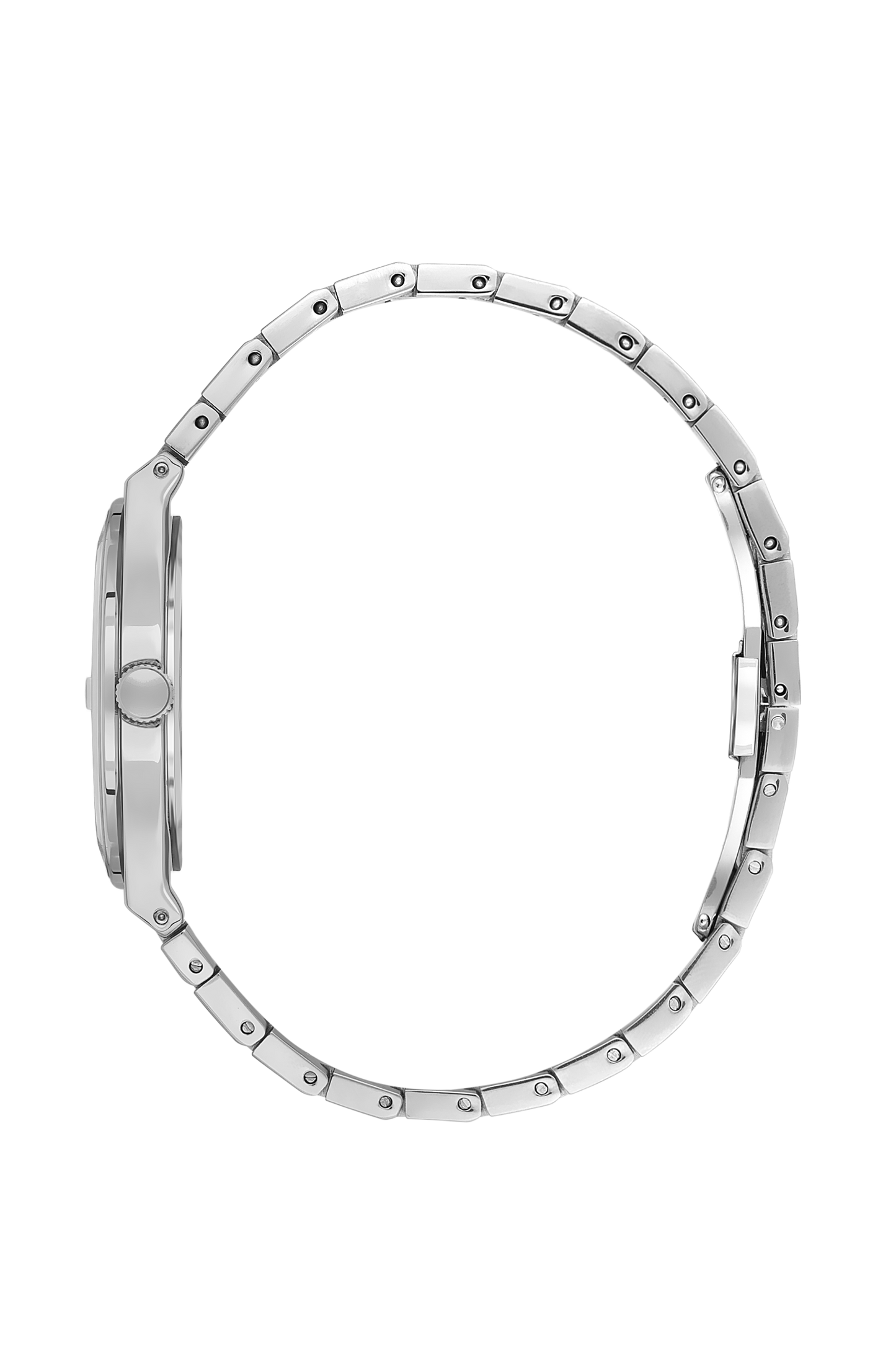 Beverly Hills Polo Club White Dial Diamond Silver Date Watch – BP3562C.330 Kiwi Watches