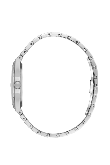 Beverly Hills Polo Club White Dial Diamond Silver Date Watch – BP3562C.330 Kiwi Watches