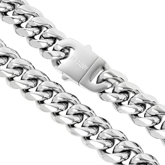 Big Daddy 18MM Cuban Link Stainless Steel Chain The Watches Men