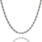 Big Daddy 6MM Silver Steel Rope Chain Kiwi Watches
