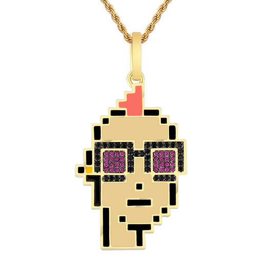 Big Daddy Cryptopunk NFT Pendant #2 - Limited edition The Watches Men
