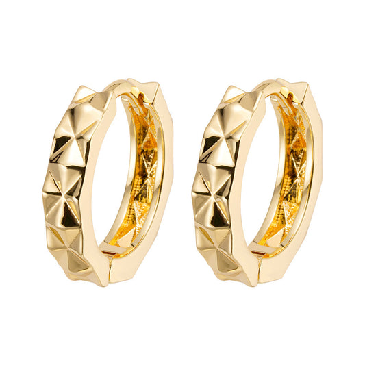Big Daddy Loop Gold Earring The Watches Men