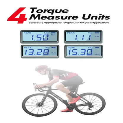 Bike Digital Torque Wrench Set (1/4″ Drive) (40pcs) Habicare