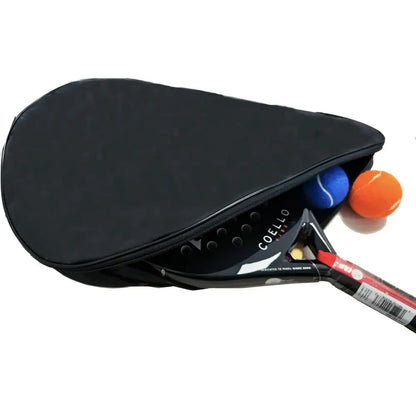 Black Padel Racket Bag Habicare