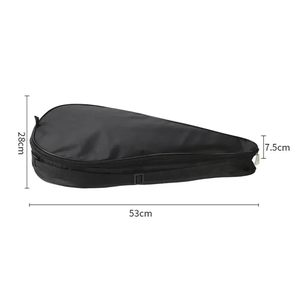 Black Padel Racket Bag Habicare