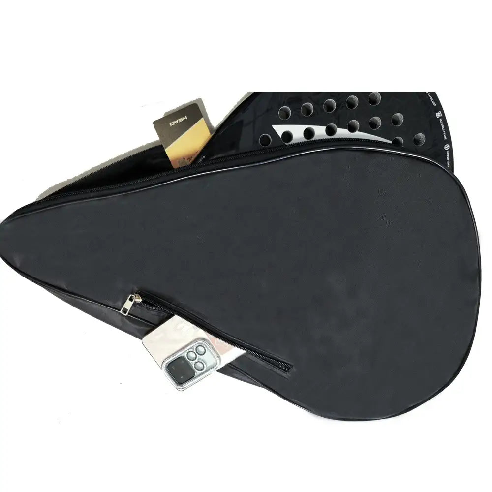 Black Padel Racket Bag Habicare