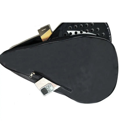 Black Padel Racket Bag Habicare