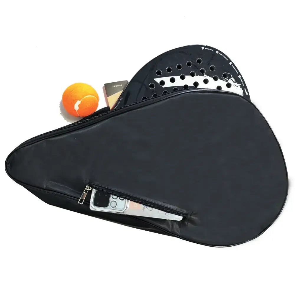 Black Padel Racket Bag Habicare