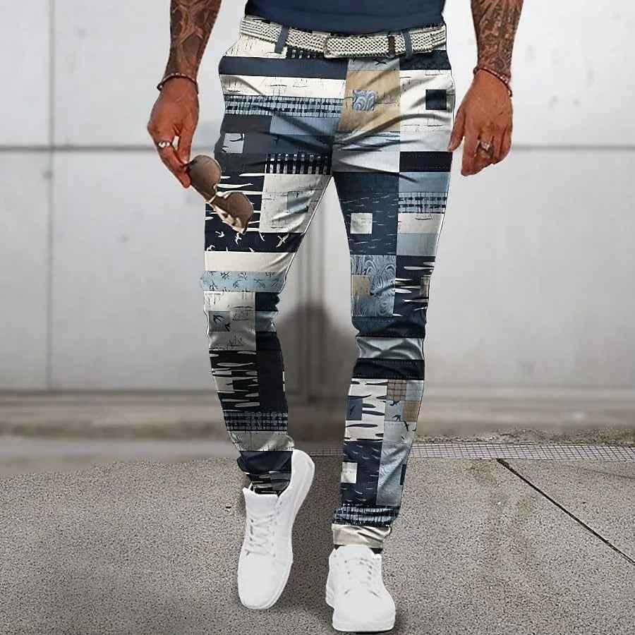 Bold Printed Men's Pants