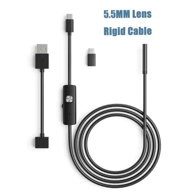 Borescope / Endoscope Camera - Android (Type C, Micro USB & Computer USB Ports) 9eight5