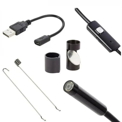 Borescope / Endoscope Camera - Android (Type C, Micro USB & Computer USB Ports) 9eight5
