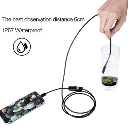 Borescope / Endoscope Camera - Android (Type C, Micro USB & Computer USB Ports) 9eight5