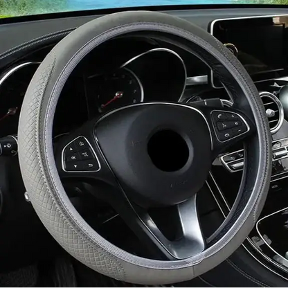 Braided Steering Wheel Cover (different colours available) Habicare