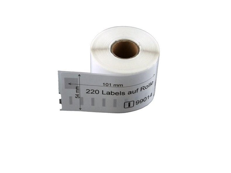 DYMO 99014# Comp. (2 Rolls) 54*101mm 220 Labels/roll Tradevine Labels dealonline.co.nz