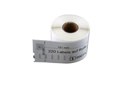 DYMO 99014# Comp. (2 Rolls) 54*101mm 220 Labels/roll Tradevine Labels dealonline.co.nz
