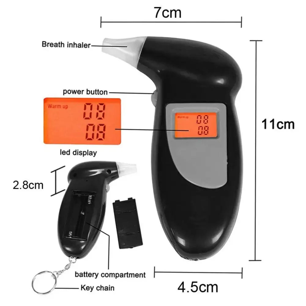 Breathalyzer (with extra mouth pieces) Habicare