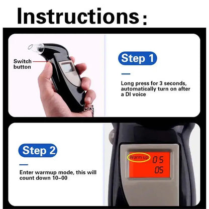 Breathalyzer (with extra mouth pieces) Habicare