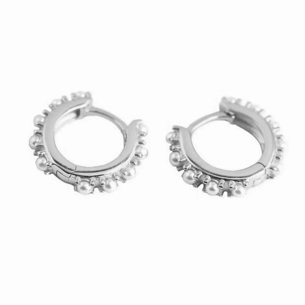 BROOKE PEARL HOOPS 1,3CM-2