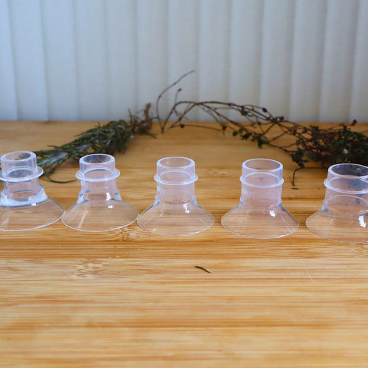 Breast Pump Shield Inserts - 5 Sizes, Better Fit & Suction
