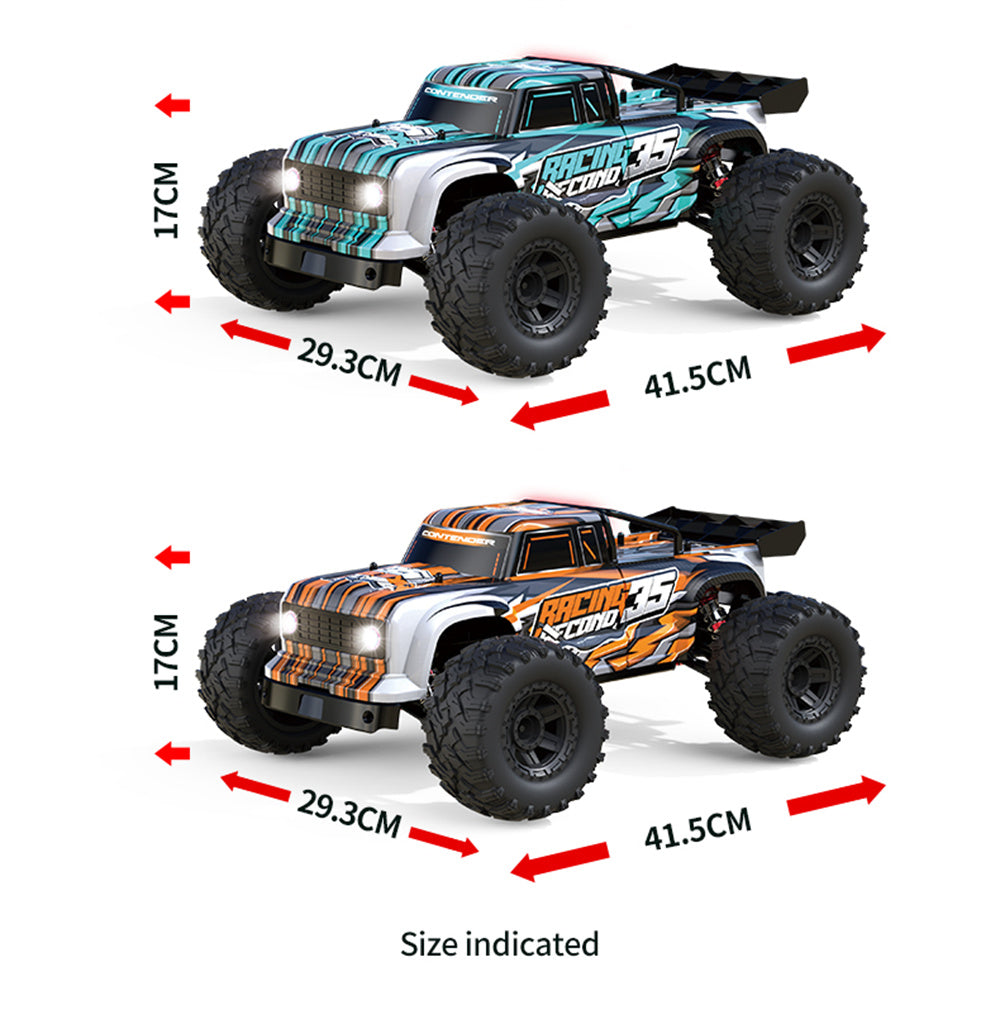 46+ kmh 4WD Electric High Speed RC Truggy Off-Road 1:10 Vehicle Models dealonline.co.nz