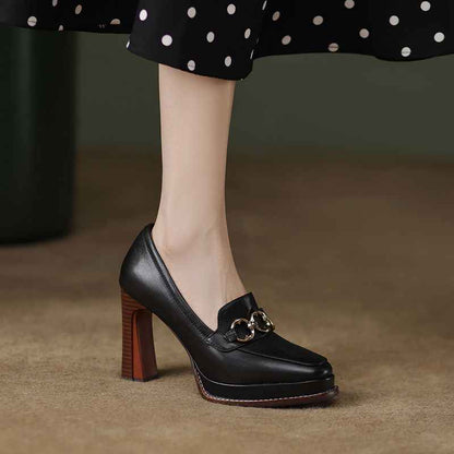 Chunky heels
