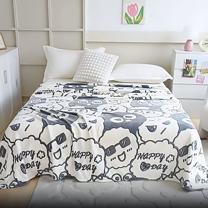 Fleece Blanket Soft Comfy Plush Winter Warm 200cm