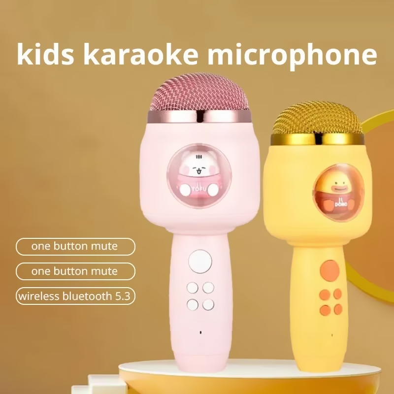 Microphone Wireless Bluetooth Singing Rechargeable Karaoke dealonline.co.nz