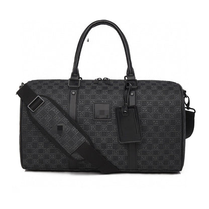 Chessboard diagonal crossbody bag
