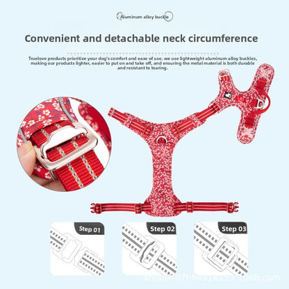 Truelove TrailBloom Reflective Dog Harness