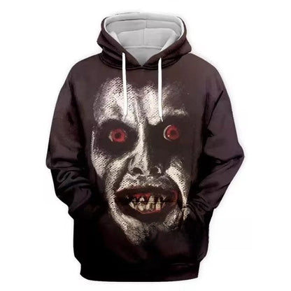 3d digital printing street men's crown sweatshirt