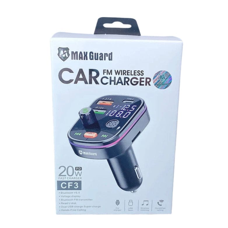 Car Charger & Bluetooth Kit - Maxguard 9eight5
