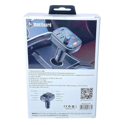 Car Charger & Bluetooth Kit - Maxguard 9eight5