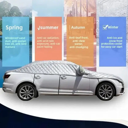 Car Cover Outdoor Waterproof All-Season Sunshade & Hail Protection (4 types available) Habicare