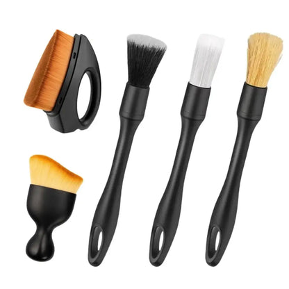 Car Detailing Brush Set (4–5PCS) Habicare
