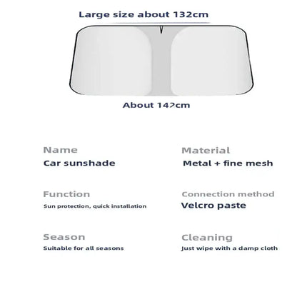 Car Window Sunshade Cover – Folding Habicare