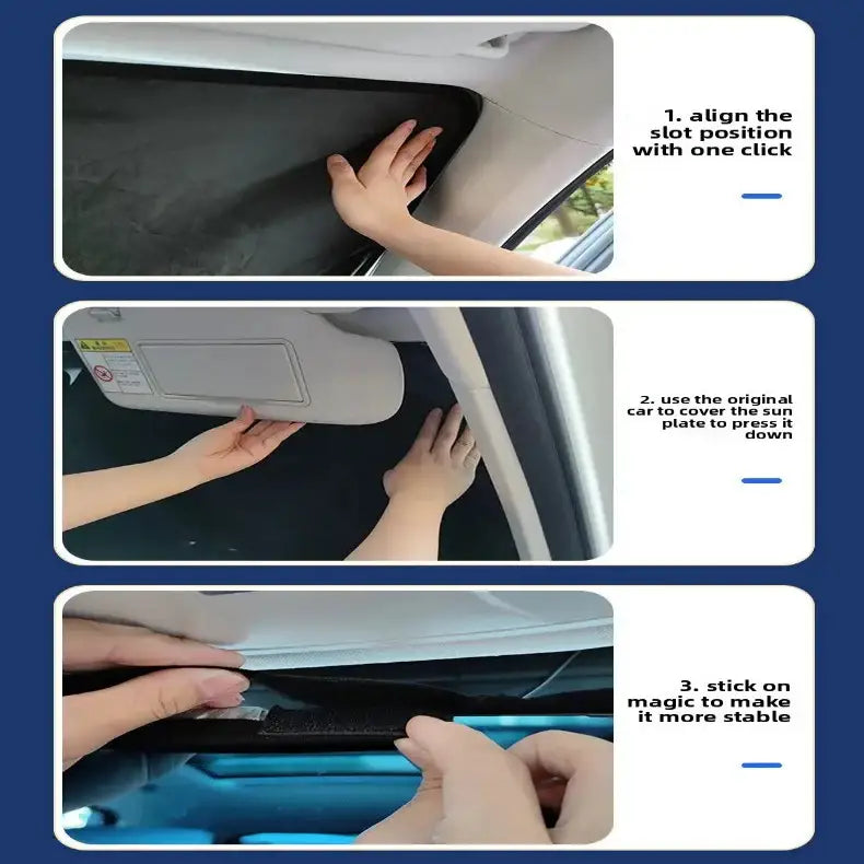 Car Window Sunshade Cover – Folding Habicare