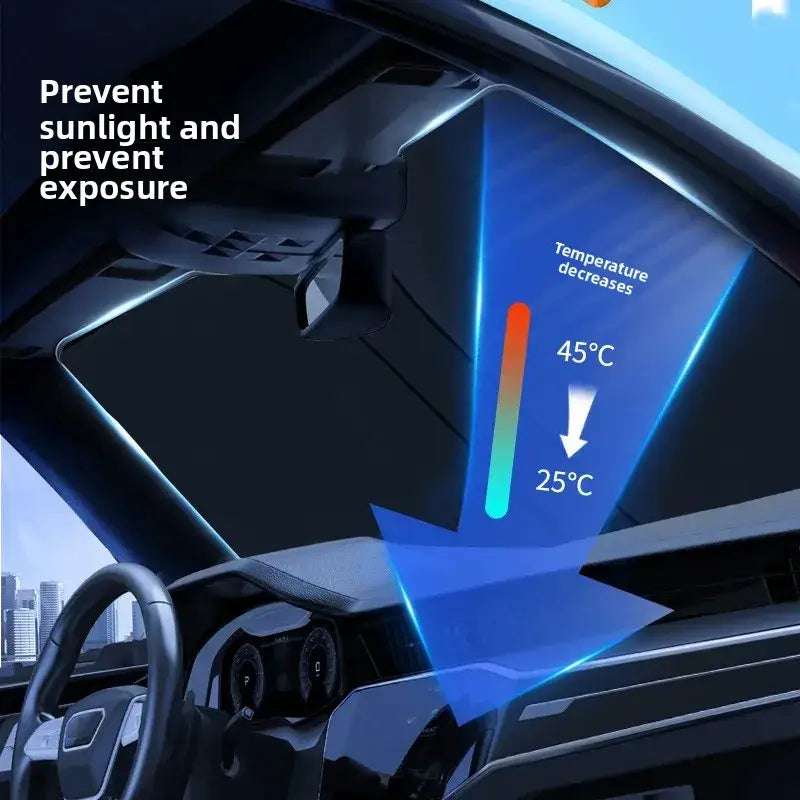 Car Window Sunshade Cover – Folding Habicare