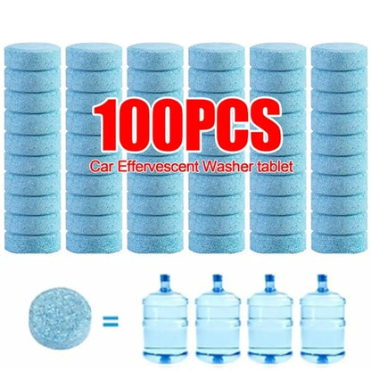Car Windscreen Cleaner - Effervescent Tablets (available in different quantities) Habicare
