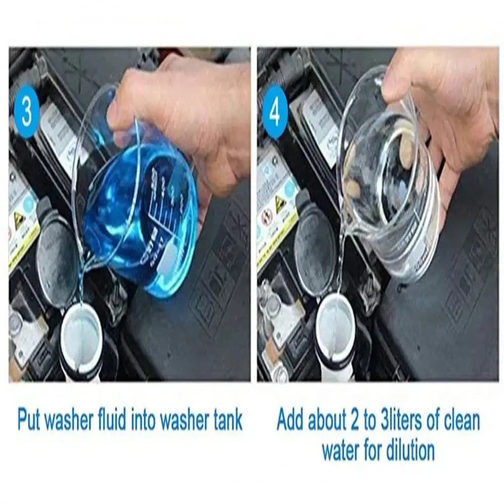 Car Windscreen Cleaner - Effervescent Tablets (available in different quantities) Habicare